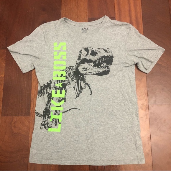 Children’s place dinosaur T-shirt sz 16